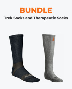 Trek Socks and Therapeutic Socks Bundle