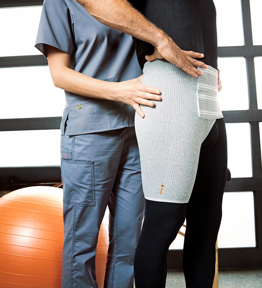 Hip Brace for Support & Circulation