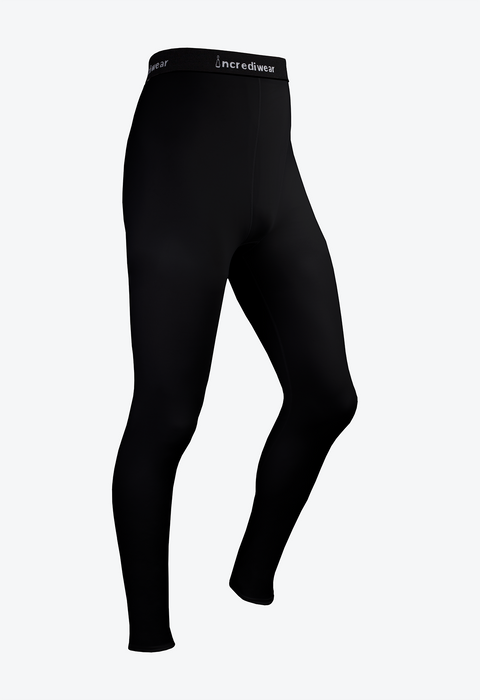 Men's Black Padded Cycling Tights | USA Made | Compression Spandex Tight